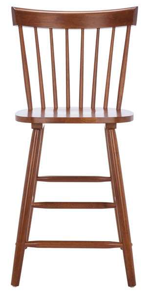 Safavieh Providence Counter Stool Set Of 2 - Walnut | Counter Stools | Modishstore - 2