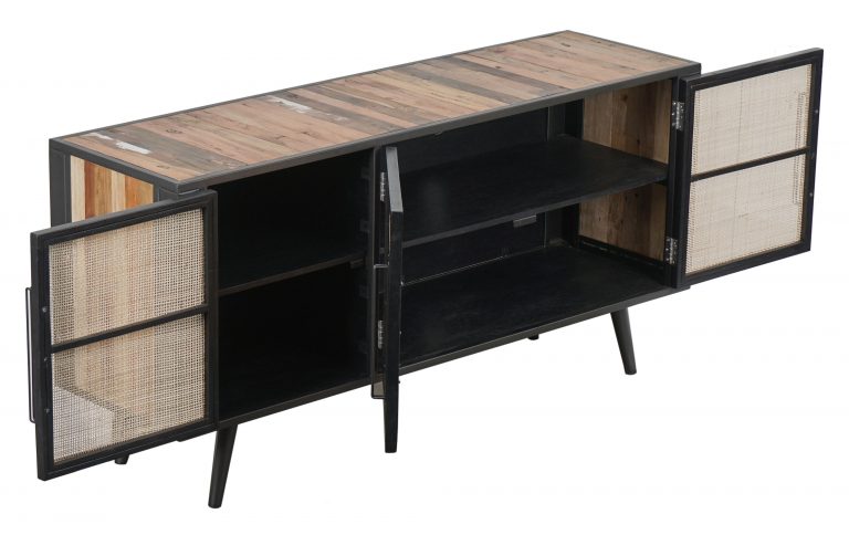 TV Dresser 3 Doors By Novasolo - BW RT 19052 | TV Stands | Modishstore - 2