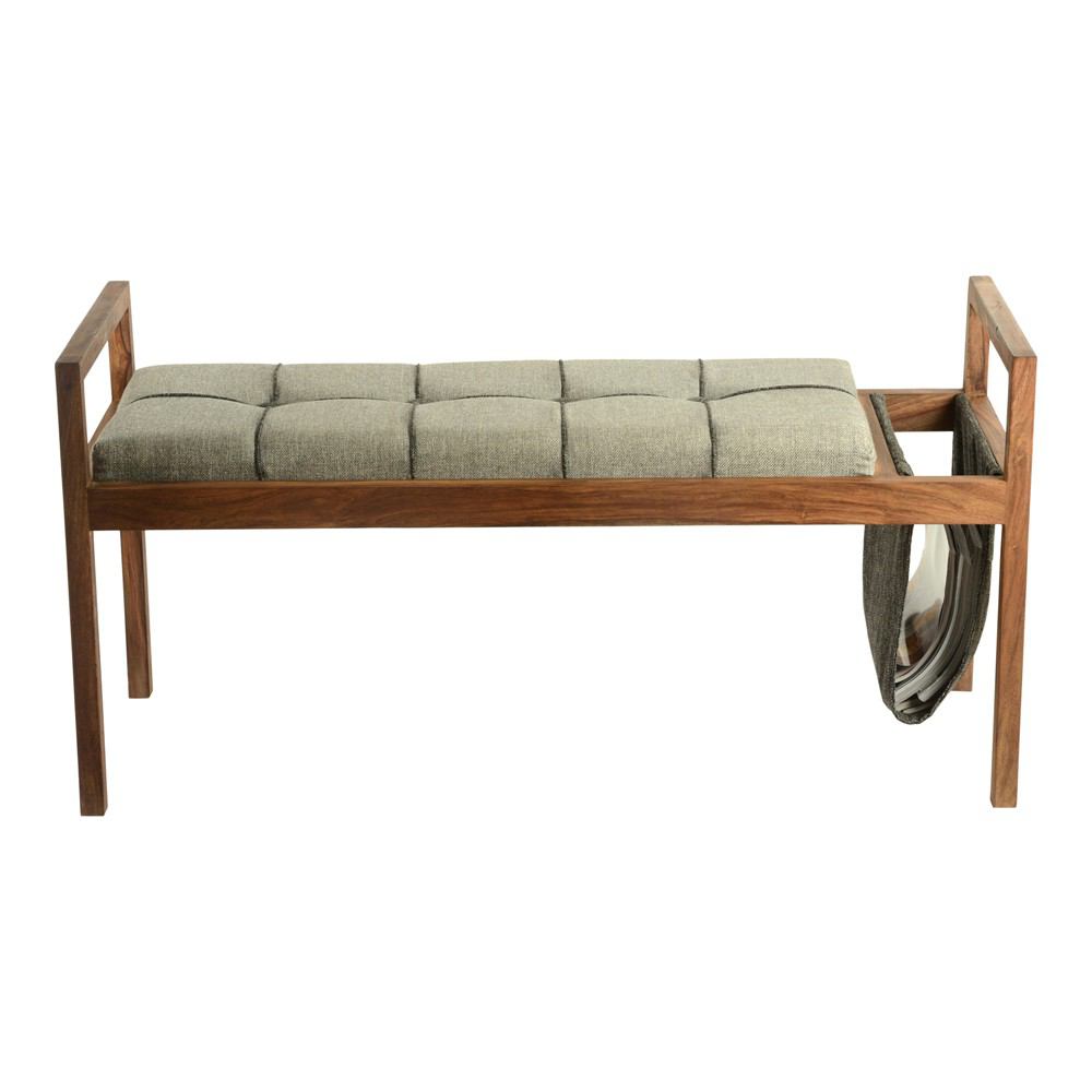 Scandi Bench By Moe's Home Collection | Benches | Modishstore - 2