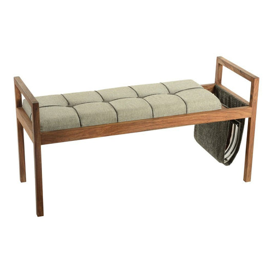 Scandi Bench By Moe's Home Collection | Benches | Modishstore - 1