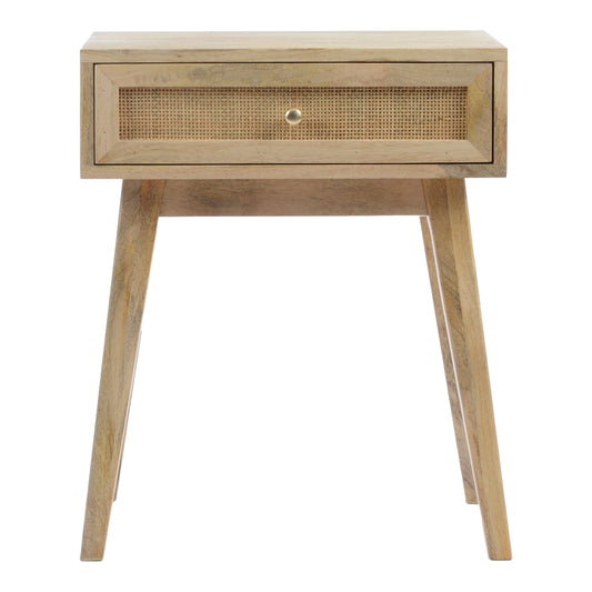 Reed Side Table Natural By Moe's Home Collection | Side Tables | Modishstore - 1