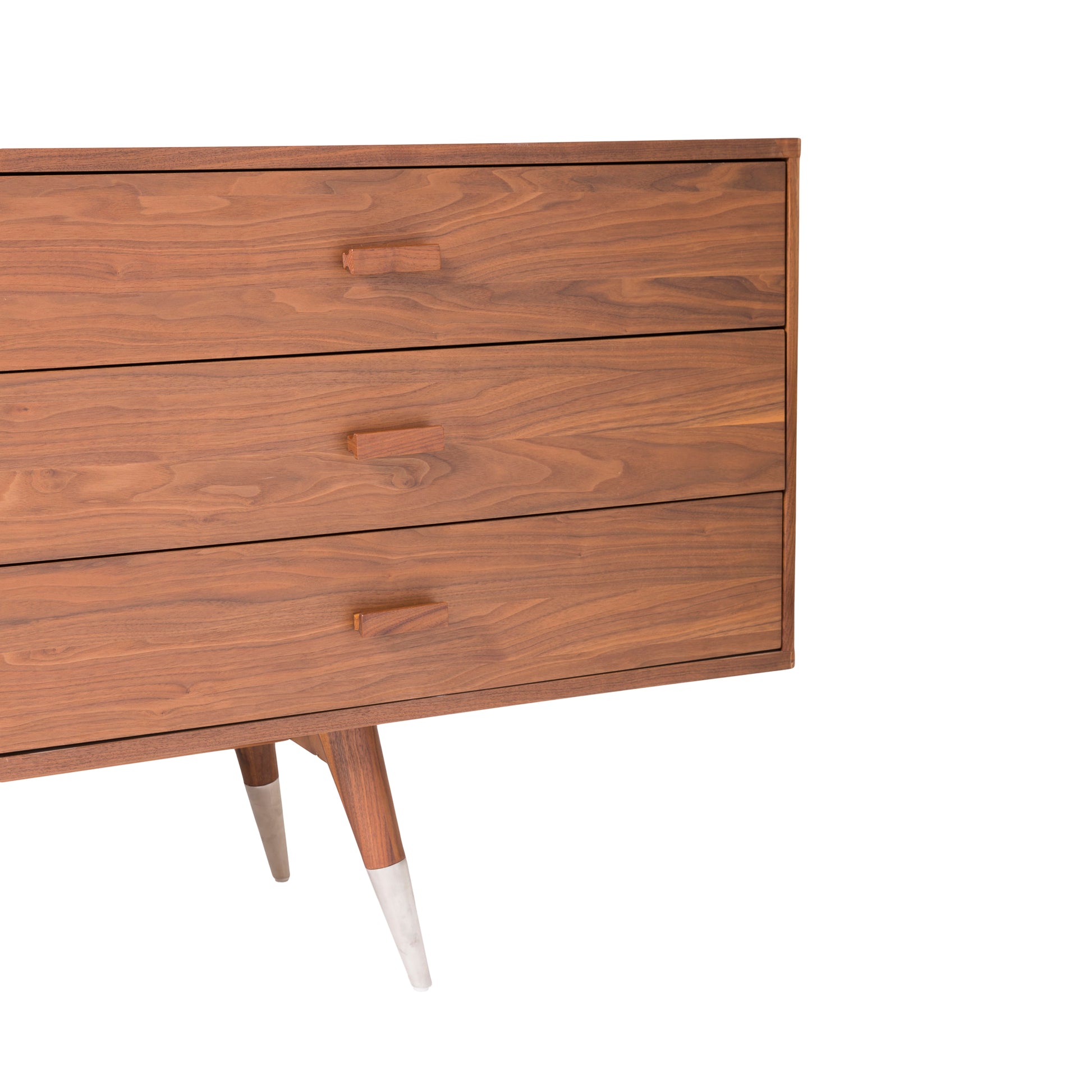 Sienna Sideboard Walnut Small By Moe's Home Collection | Sideboards | Modishstore - 4