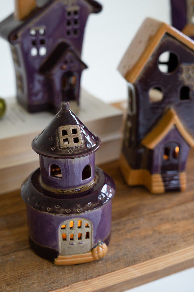 Ceramic Halloween Haunted House