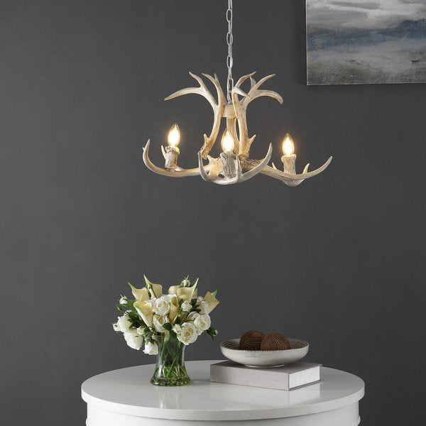 Safavieh Cenwyn Chandelier - Antique White | Chandeliers | Modishstore