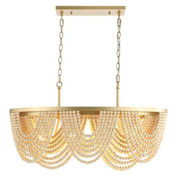 Safavieh Alluri Chandelier - Gold | Chandeliers | Modishstore - 2