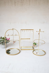 Tabletop Jewelry Stand With Mirror Bases By Kalalou