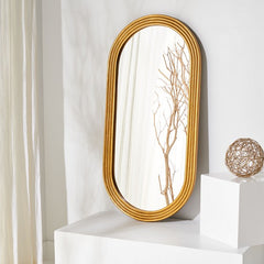 Safavieh Jeanelle Oval Gold Mirror