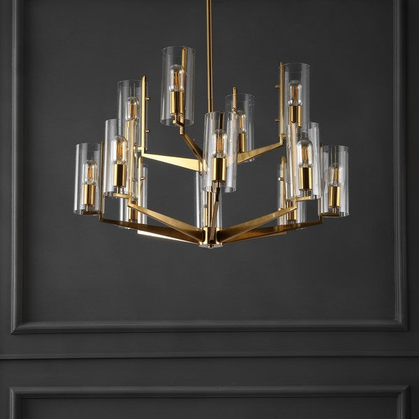 Safavieh Jennica Glass Chandelier | Chandeliers | Modishstore - 4