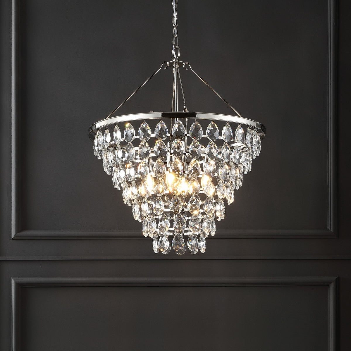 Teardrop chandelier deals