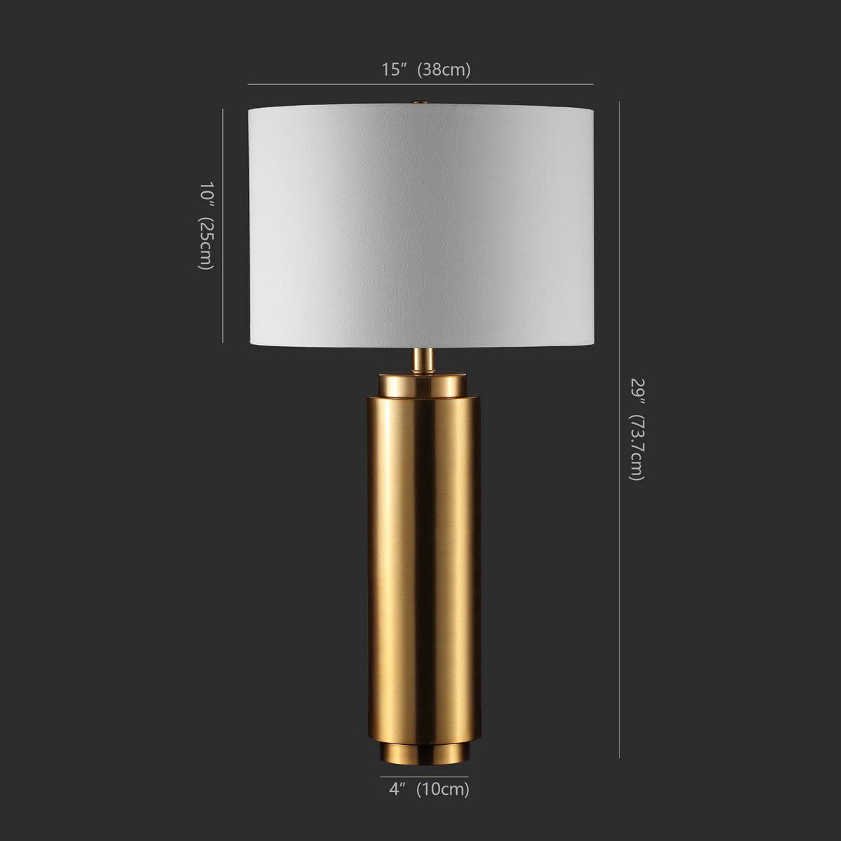 Pillar store table lamp