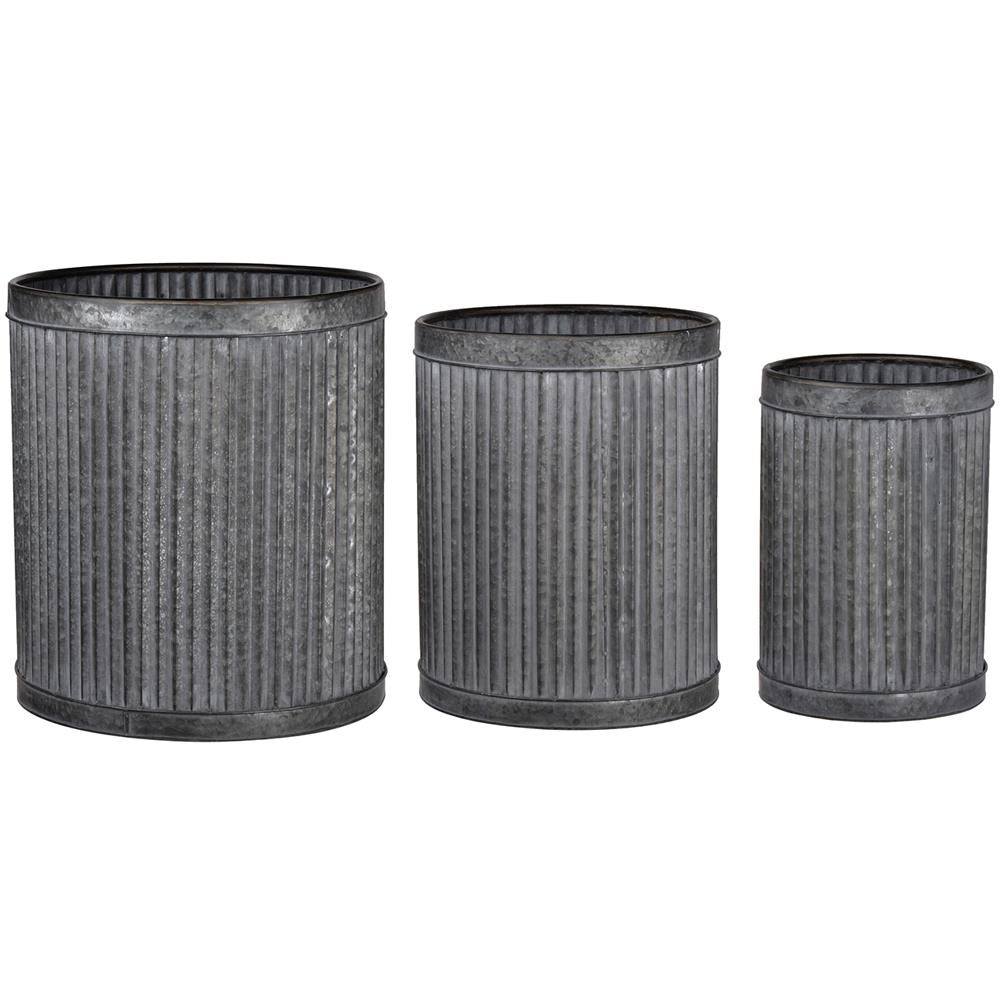 A&B Home Pot - Set Of 3 - D42208 | Planters, Troughs & Cachepots | Modishstore