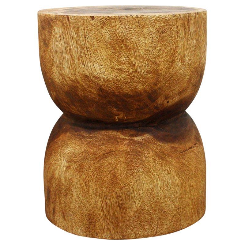 Haussmann D Bell 16" Dia - Walnut | Stools & Benches | Modishstore-4