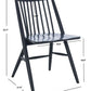 Safavieh Wren 19"H Spindle Dining Chair Set Of 2 - Dark Gray | Dining Chairs | Modishstore - 3