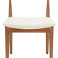 Safavieh Lionel Retro Dining Chair Set Of 2 - Walnut Body | Dining Chairs | Modishstore