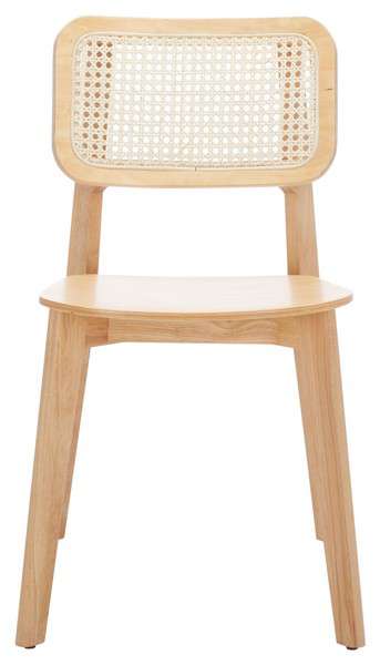 Safavieh Luz Cane Dining Chair Set Of 2 - Natural | Dining Chairs | Modishstore - 2