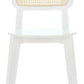 Safavieh Luz Cane Dining Chair Set Of 2 - White | Dining Chairs | Modishstore - 2