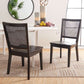 Safavieh Margo Dining Chair Set Of 2 - Black | Dining Chairs | Modishstore