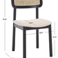 Safavieh Egon Dining Chair Set Of 2 - Black | Dining Chairs | Modishstore - 4