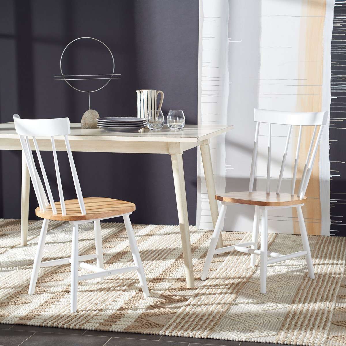 Safavieh noah discount spindle dining chair