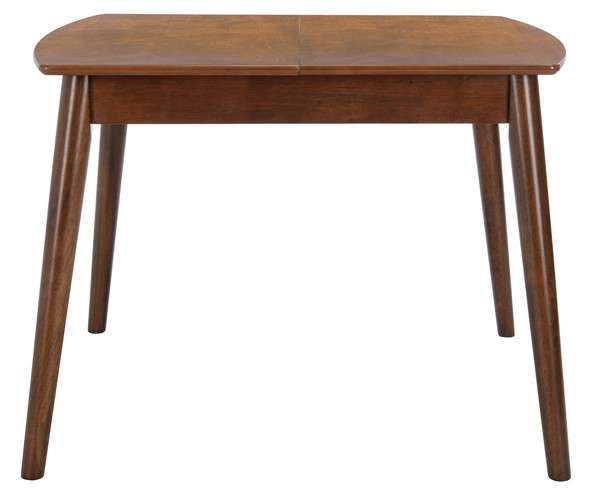 Safavieh Varda Manual Extension Dining Table - Walnut | Dining Tables | Modishstore