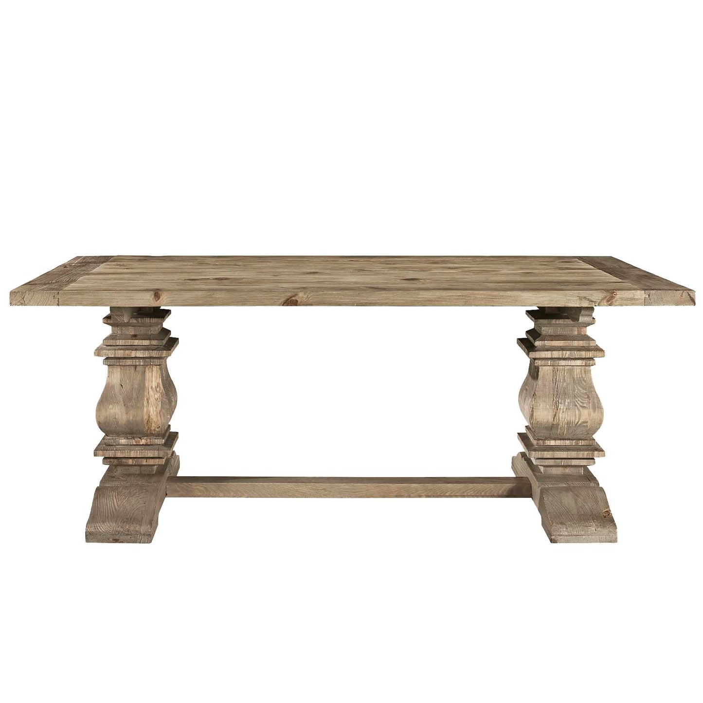 Column Rectangle Wood Dining Table By Modway - EEI-1199 | Dining Tables | Modishstore - 3