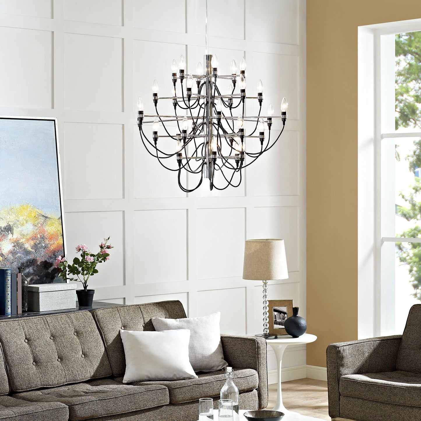 Starbright Chandelier By Modway - EEI-1237 | Chandeliers | Modishstore - 1