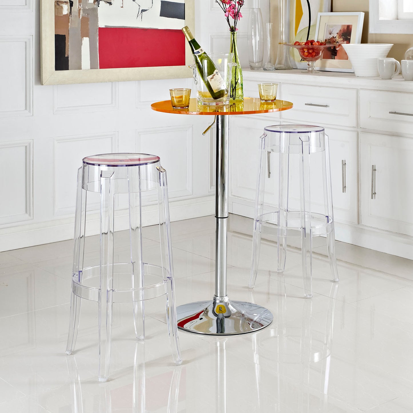 Casper Bar Stool Set of 2 By Modway - EEI-1264 | Dining Sets | Modishstore - 1