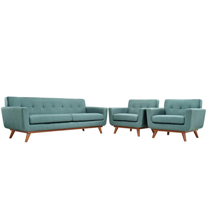 Modway Engage Armchairs and Sofa - Set of 3 - EEI-1345 | Sofa Set | Modishstore - 6