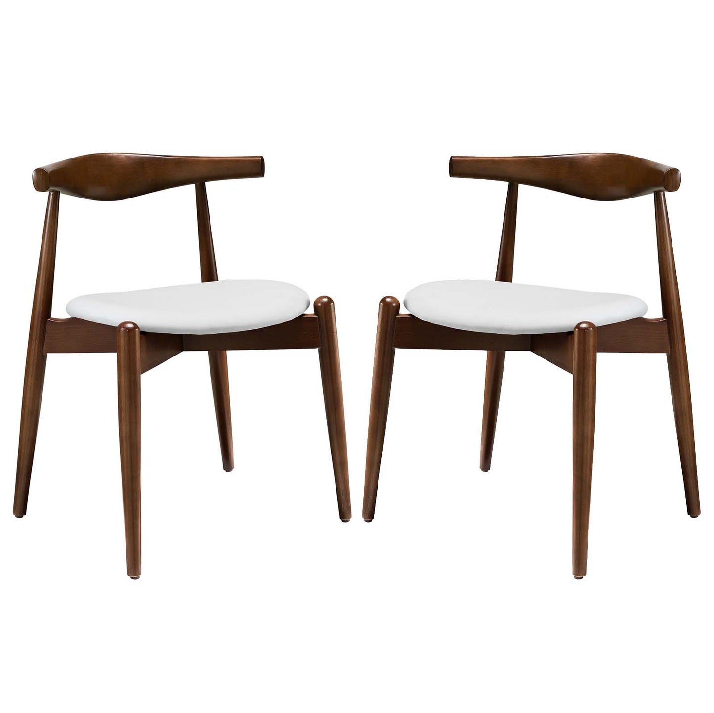 Modway Stalwart Dining Side Chairs - Set of 2 - EEI-1377 | Dining Chairs | Modishstore - 3