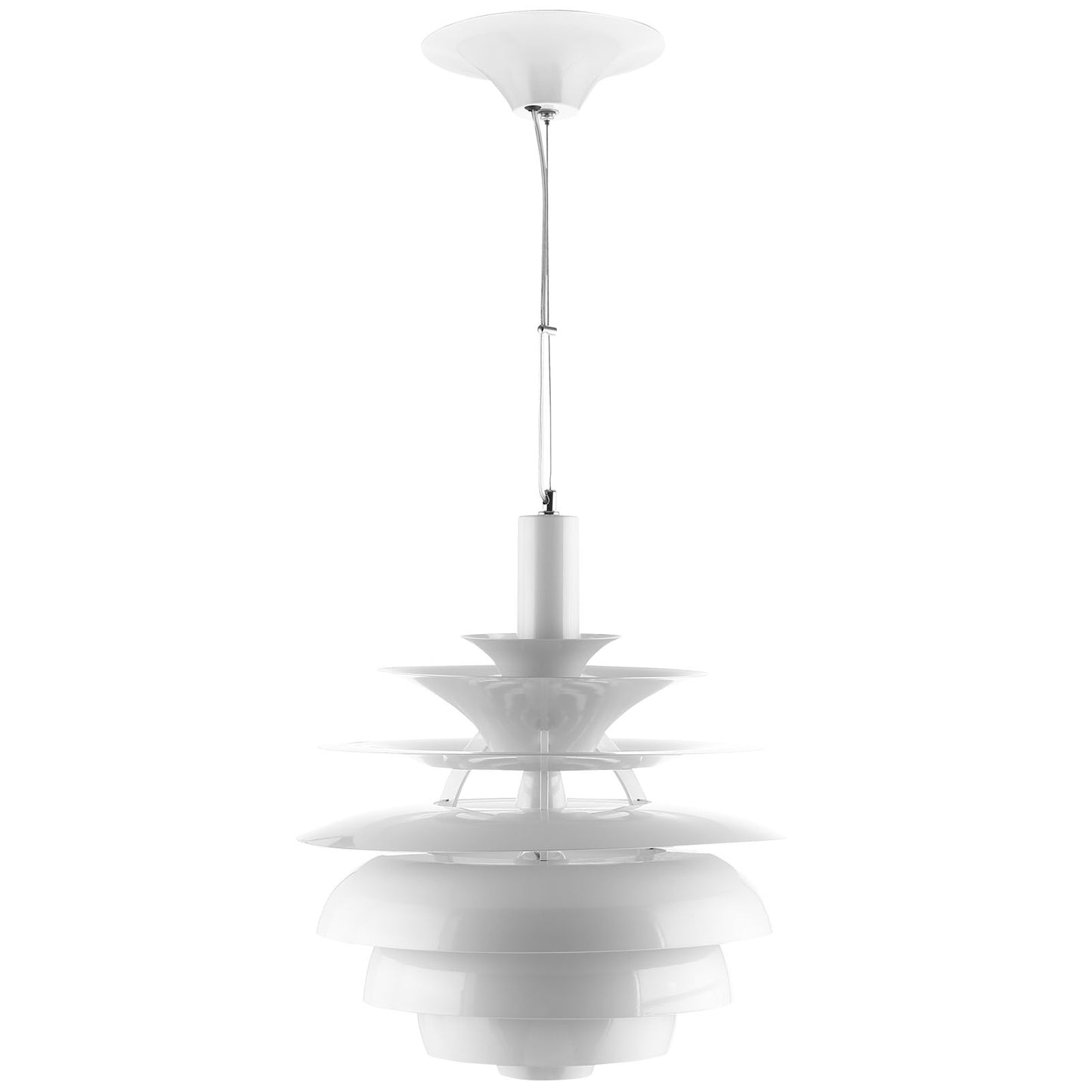 Rebound 17" Stainless Steel Chandelier By Modway - EEI-1554 | Chandeliers | Modishstore - 2