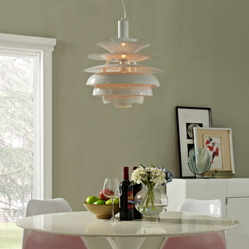 Rebound 17" Stainless Steel Chandelier By Modway - EEI-1554 | Chandeliers | Modishstore - 1