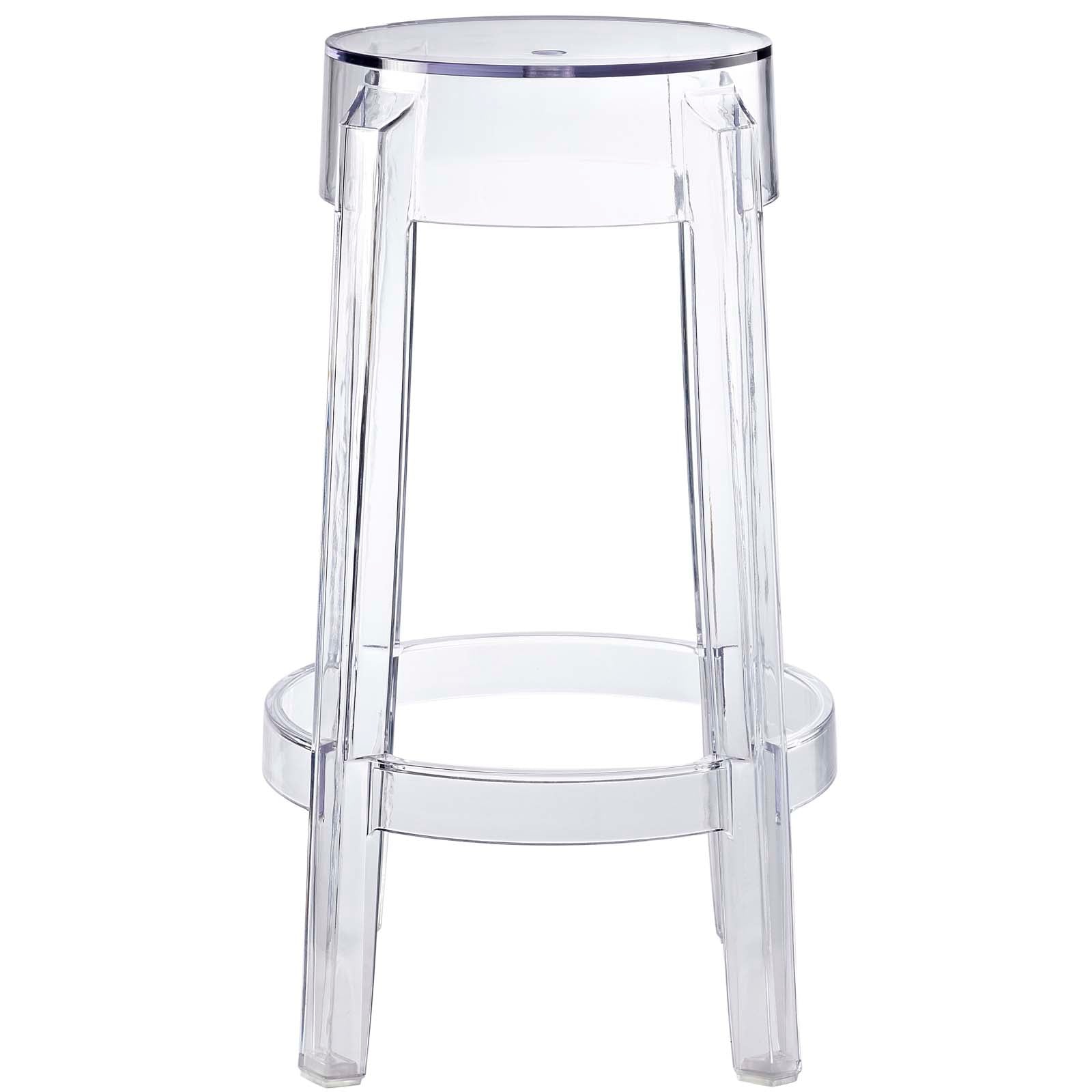 Modway Casper Counter Stool Clear EEI 171 Clear Modish Store