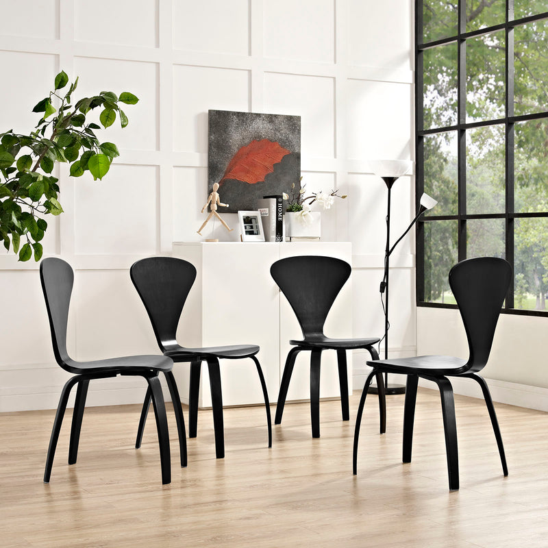 Vortex Dining Chairs Set of 4 By Modway - EEI-2000 | Dining Sets | Modishstore - 1