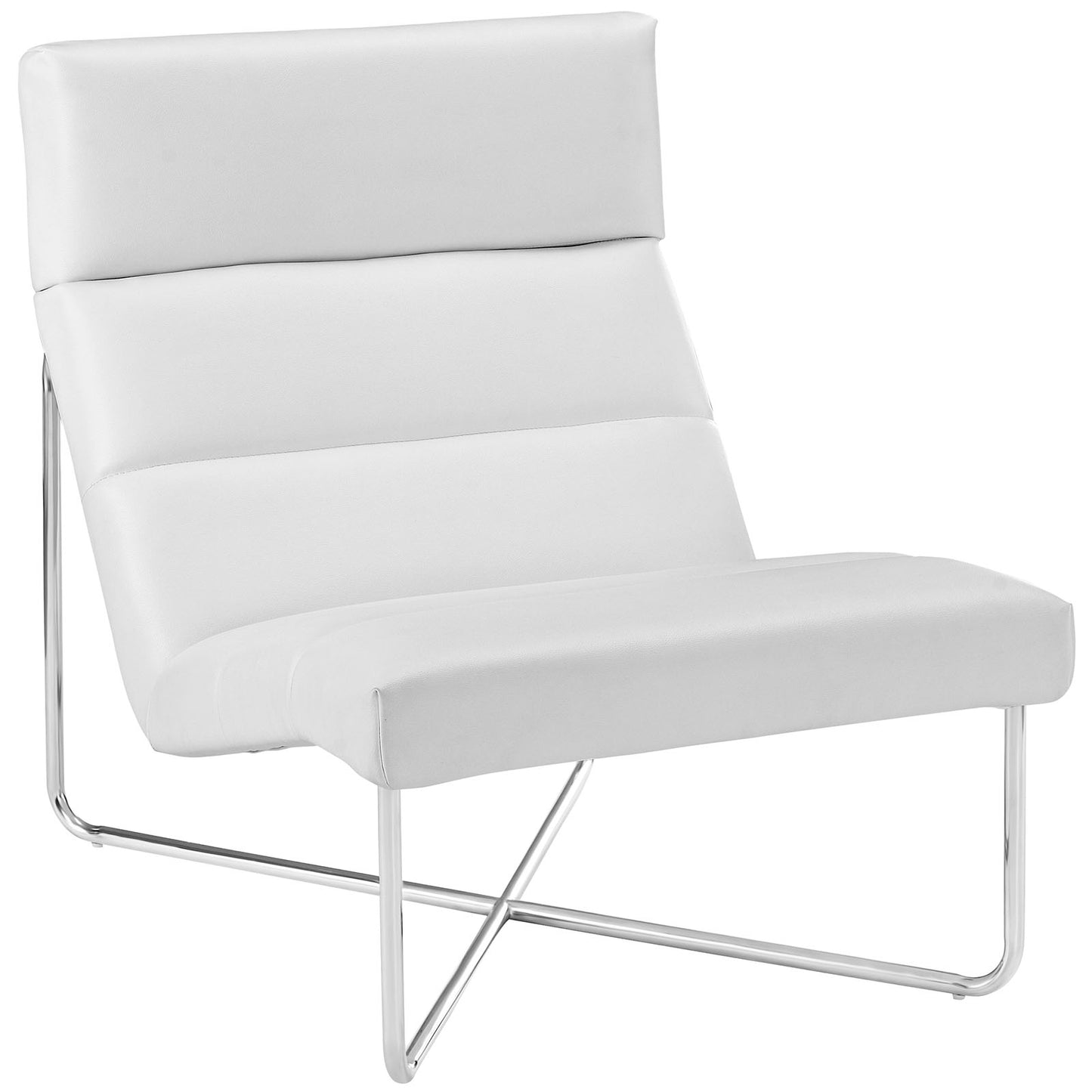 Reach Upholstered Vinyl Lounge Chair By Modway - EEI-2080 | Lounge Chairs | Modishstore - 2