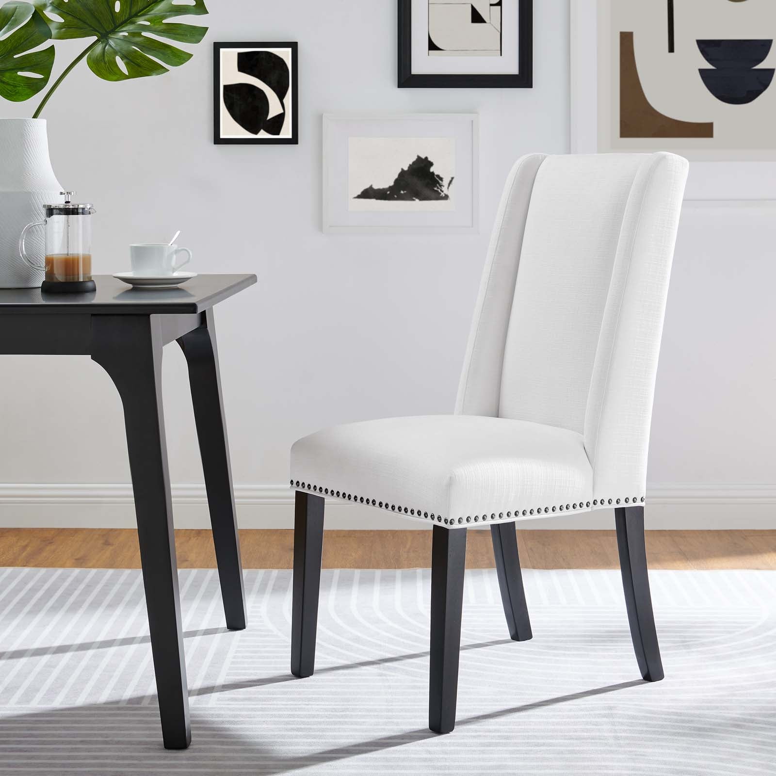 White material best sale dining chairs