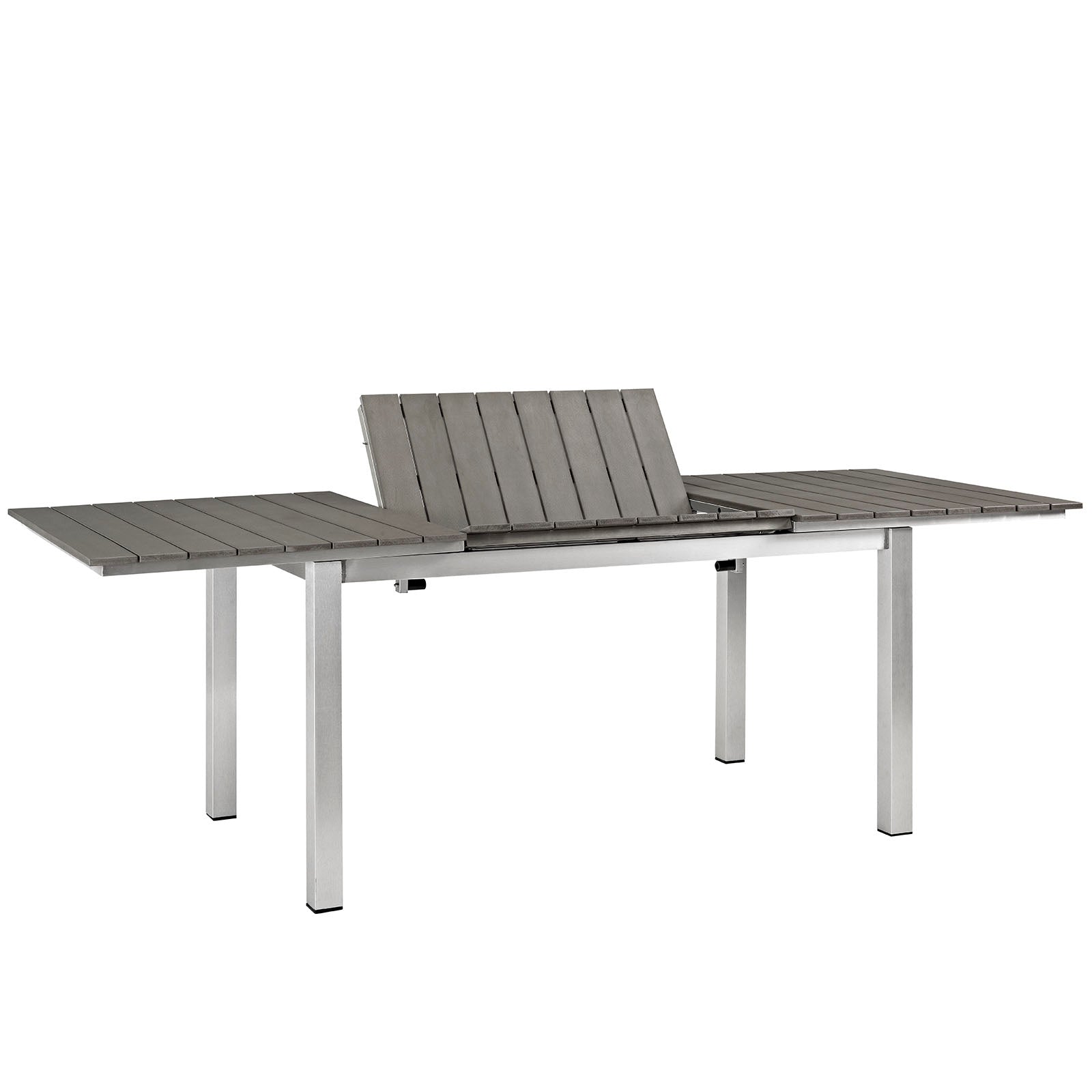 Modway Shore Outdoor Patio Wood Dining Table - Silver Gray - EEI-2257 | Dining Tables | Modishstore - 8