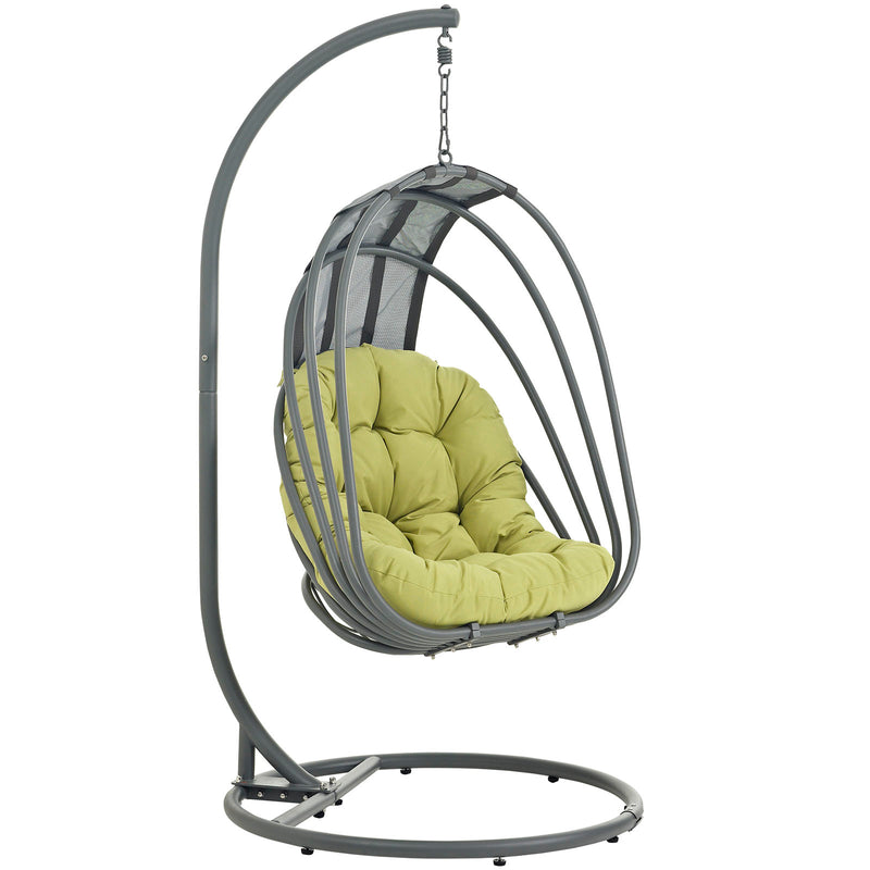 Whisk Outdoor Patio  Swing Chair With Stand By Modway - EEI-2275 | Outdoor Porch Swings | Modishstore - 6