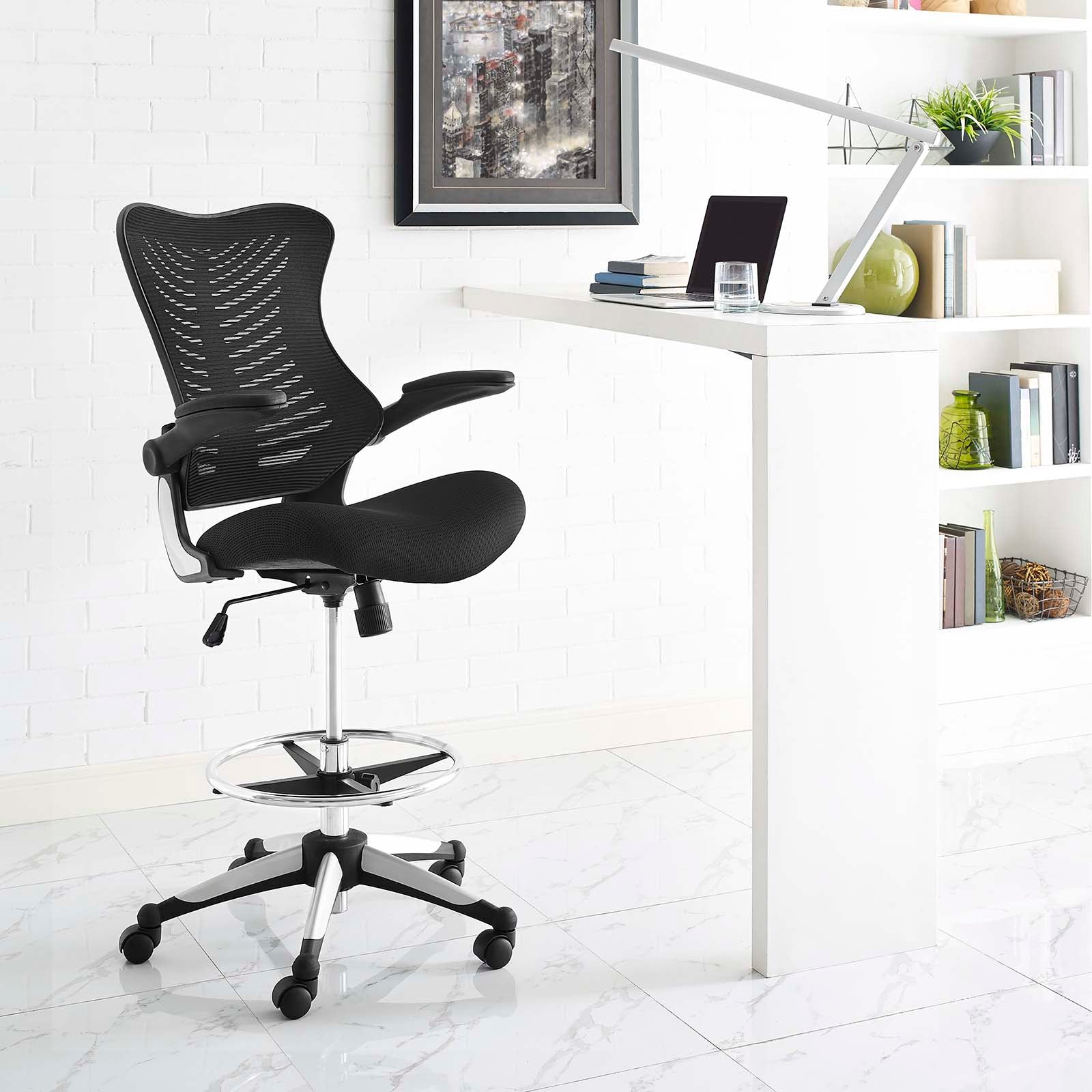 Modway attainment 2025 drafting chair