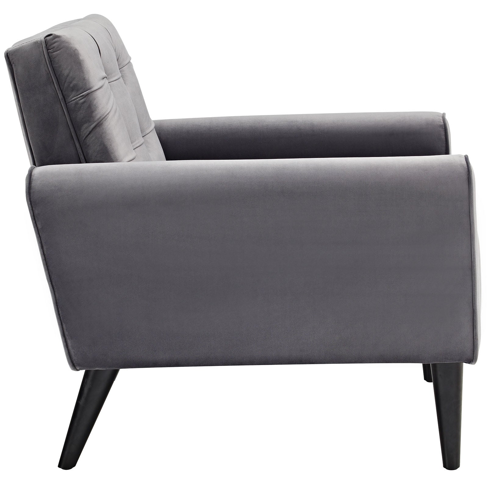 Delve Performance Velvet Armchair By Modway - EEI-2326 | Armchairs | Modishstore - 3