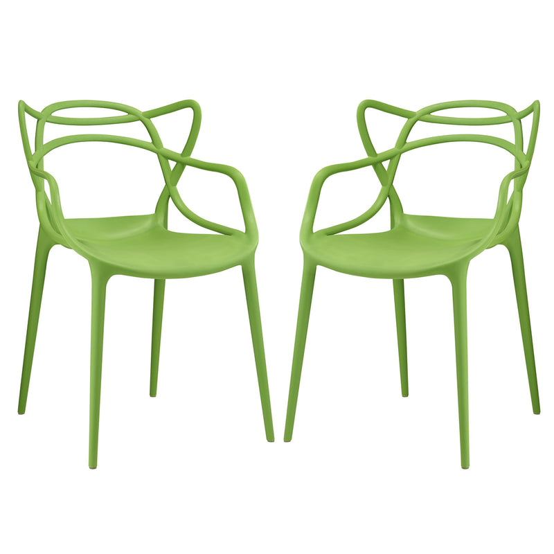 Modway Entangled Dining Set - Set of 2 - EEI-2347 | Dining Chairs | Modishstore - 3