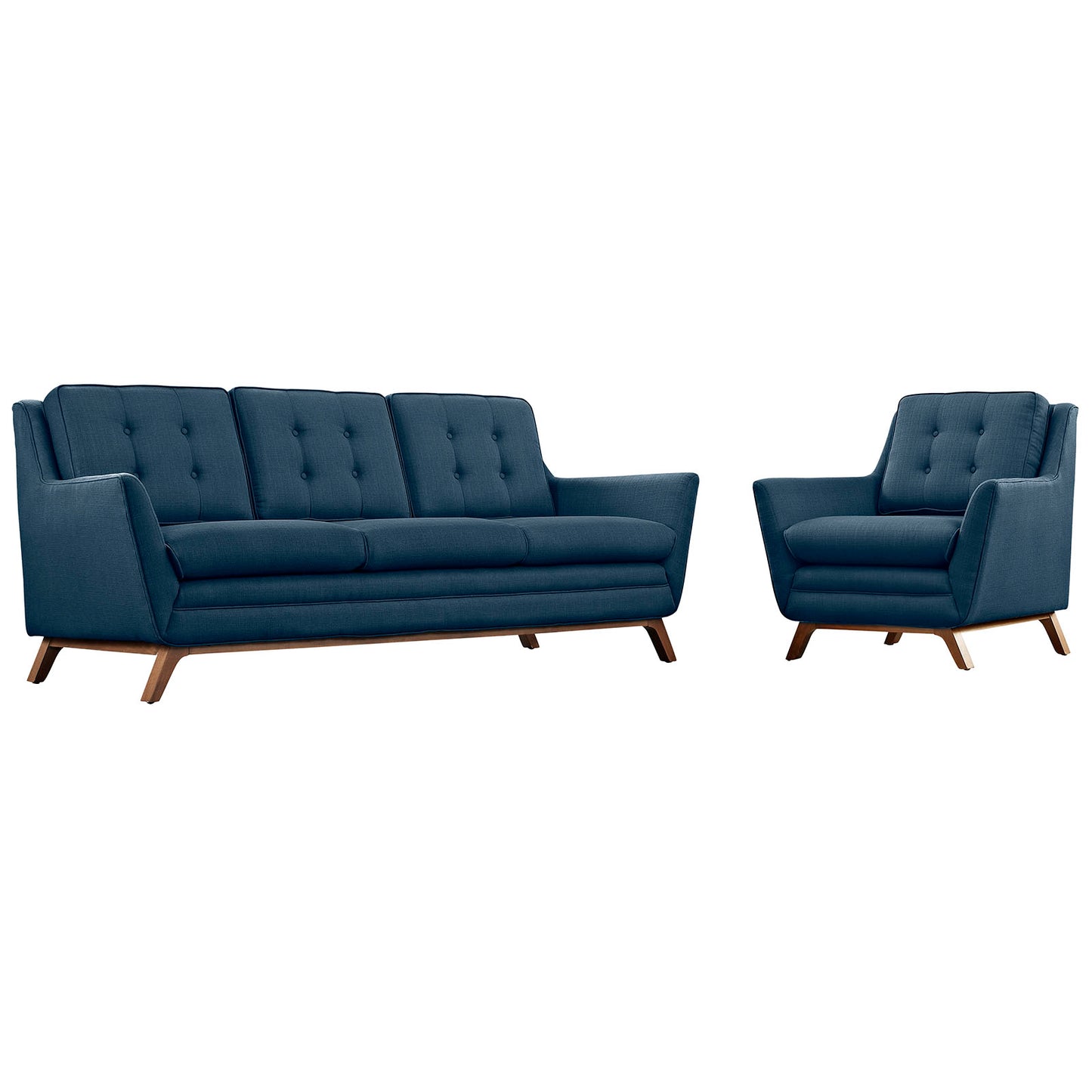 Beguile Living Room Set Upholstered Fabric Set Of 2 By Modway - EEI-2433 | Sofa Set | Modishstore - 2