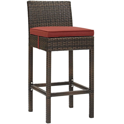 Modway Conduit Outdoor Patio Wicker Rattan Bar Stool - EEI-2799 | Bar Stools | Modishstore - 16