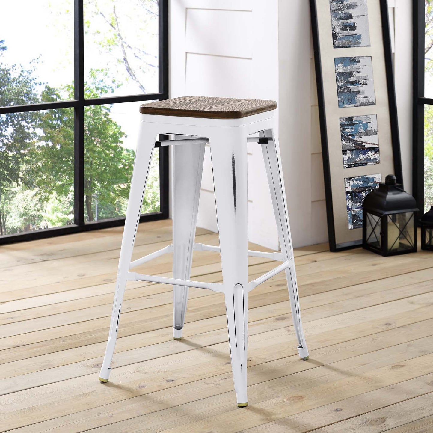 Promenade Bar Stool By Modway - EEI-2819 | Bar Stools | Modishstore - 9