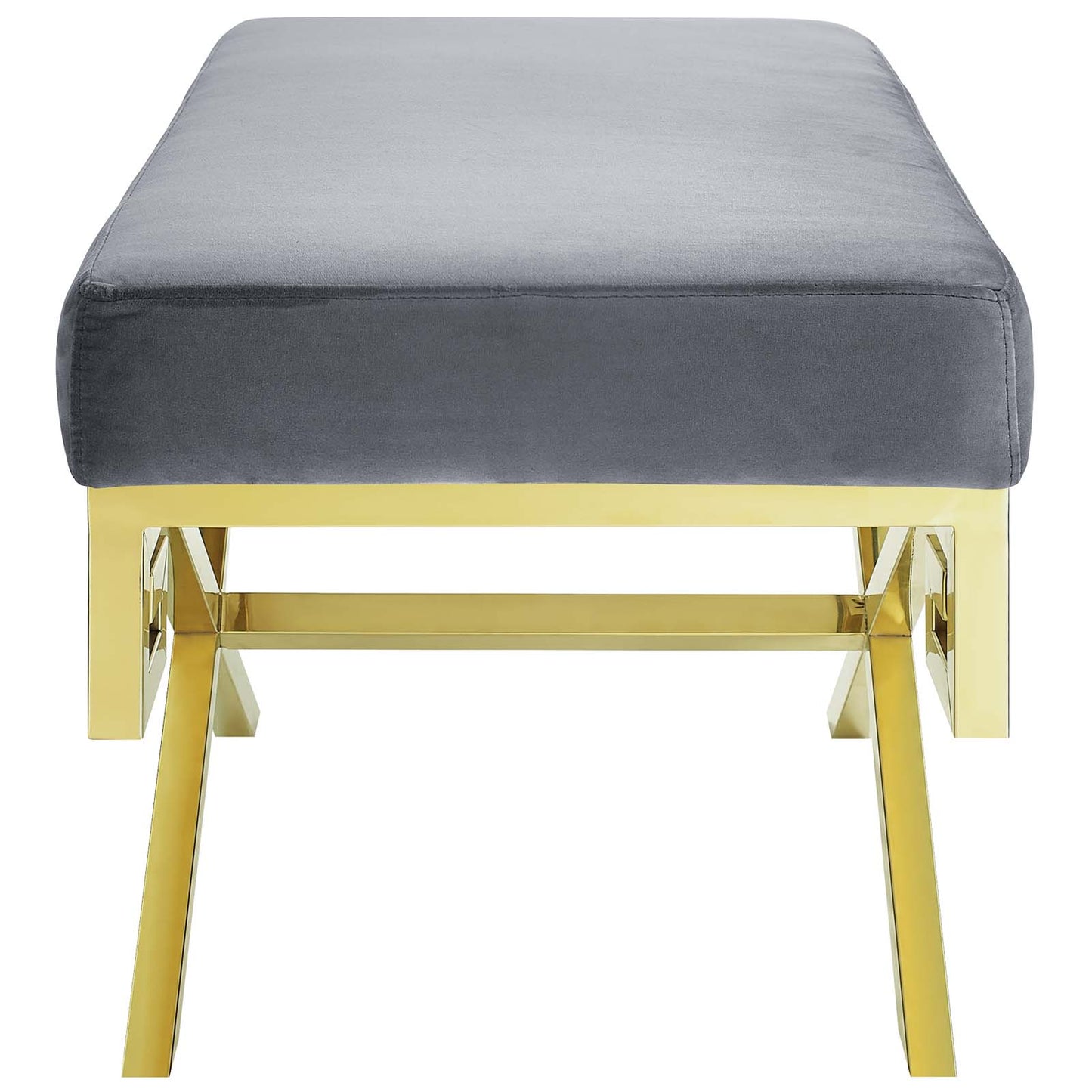 Rove Velvet Performance Velvet Bench By Modway - EEI-2879 | Benches | Modishstore - 9