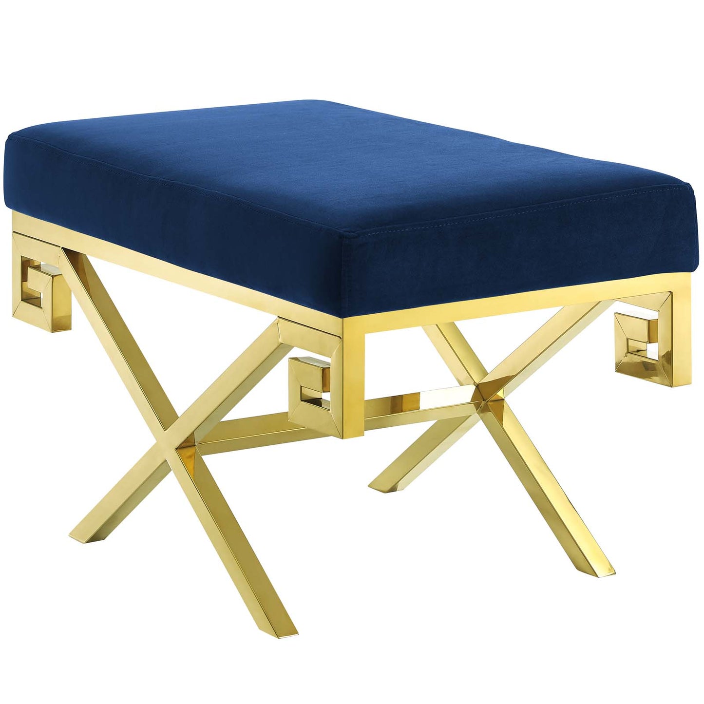 Rove Velvet Performance Velvet Bench By Modway - EEI-2879 | Benches | Modishstore - 13