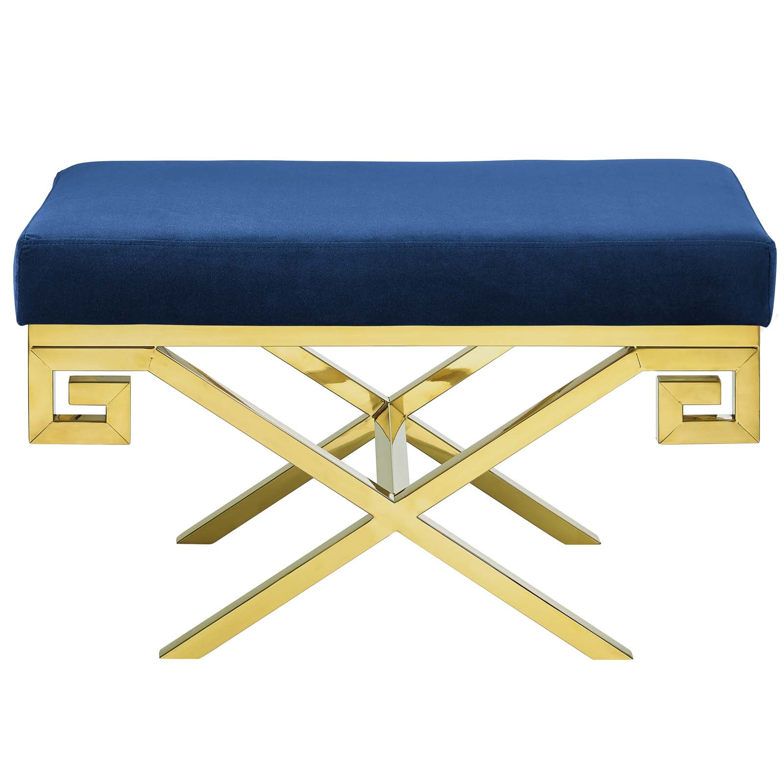 Rove Velvet Performance Velvet Bench By Modway - EEI-2879 | Benches | Modishstore - 14