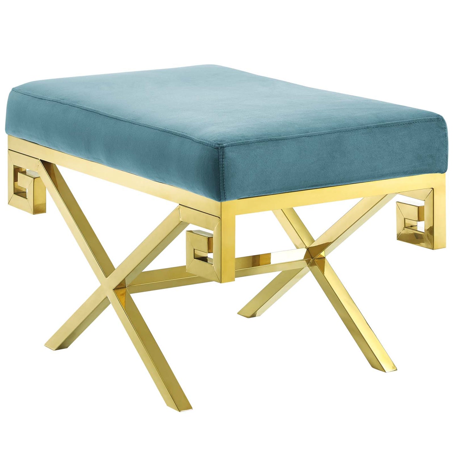 Rove Velvet Performance Velvet Bench By Modway - EEI-2879 | Benches | Modishstore - 19