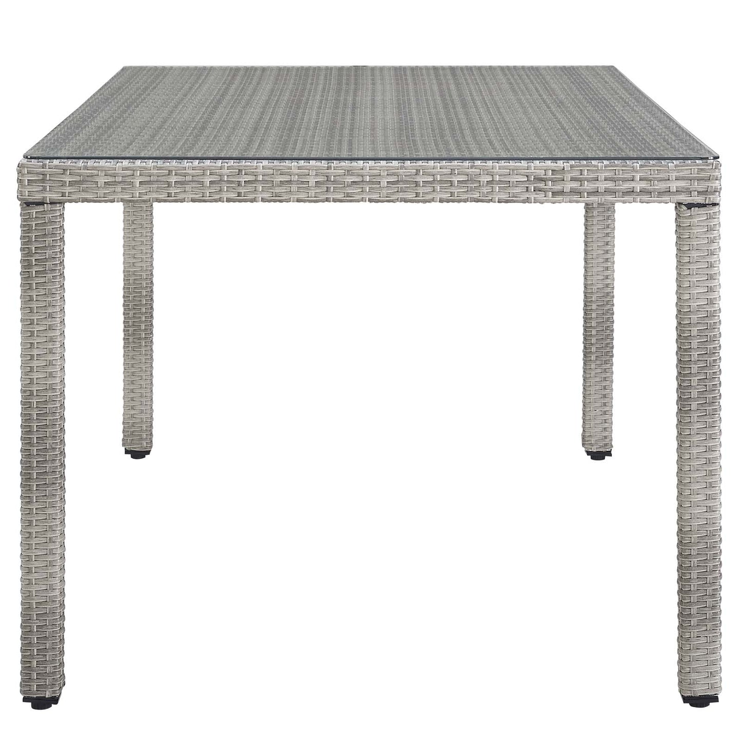 Modway Aura 68" Wicker Rattan Dining Table - EEI-2921 | Dining Tables | Modishstore - 3