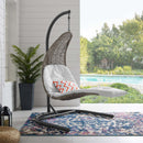 Modway Landscape Hanging Chaise Lounge Outdoor Patio Swing Chair - EEI ...