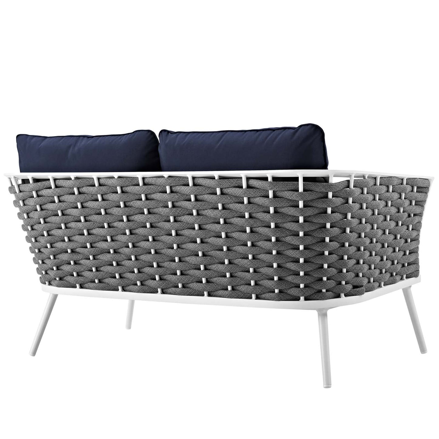 Modway Stance Outdoor Patio Aluminum Loveseat - EEI-3019 | Outdoor Sofas, Loveseats & Sectionals | Modishstore - 8